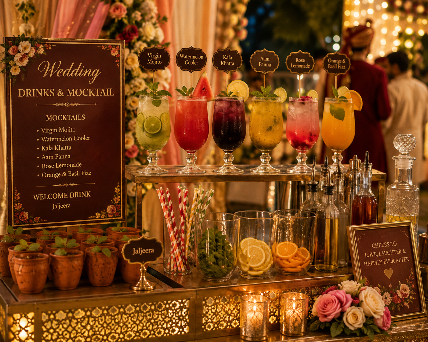 Drinks & Mocktail Service